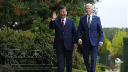 Joe Biden meets Xi Jinping