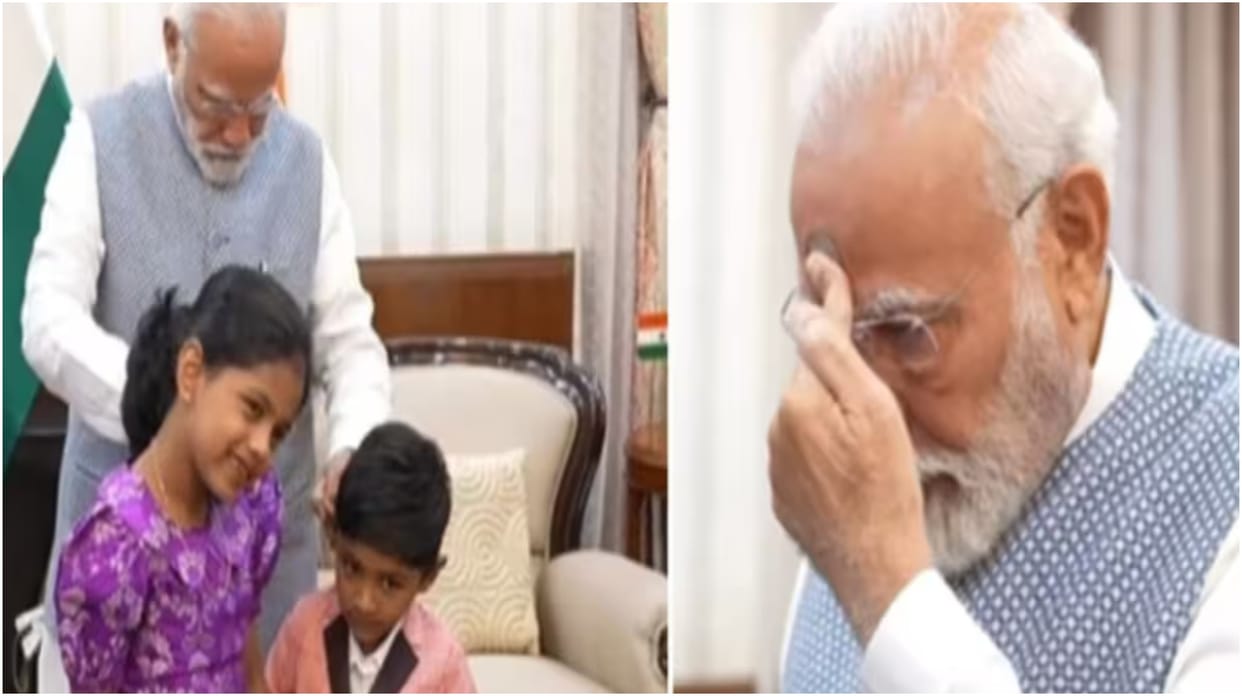 PRIME MINISTER NARENDRA MODI SHARE A VIDEO with young CHILDREN