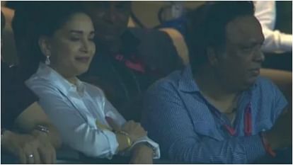 Madhuri Dixit contest Lok Sabha elections? Speculation intensifies after pictures taken during World Cup match