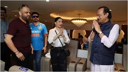 Madhuri Dixit: क्या माधुरी दीक्षित लड़ेंगी लोकसभा चुनाव? विश्व कप मैच के दौरान की तस्वीरों के बाद अटकलें तेज Madhuri Dixit contest Lok Sabha elections? Speculation intensifies after pictures taken during World Cup match