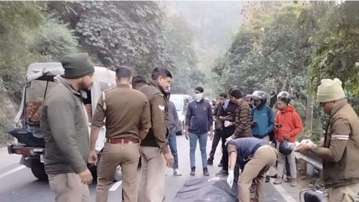 Saharanpur: Two youths riding a bike died in a road accident