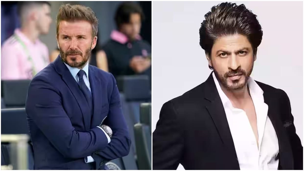 Jawan Fame Shah Rukh Khan host grand party for football star David Beckham Tonight at Mannat