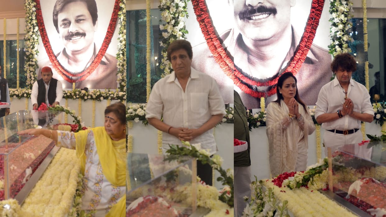 People pays tribute to late industrialist Subrata Rai.