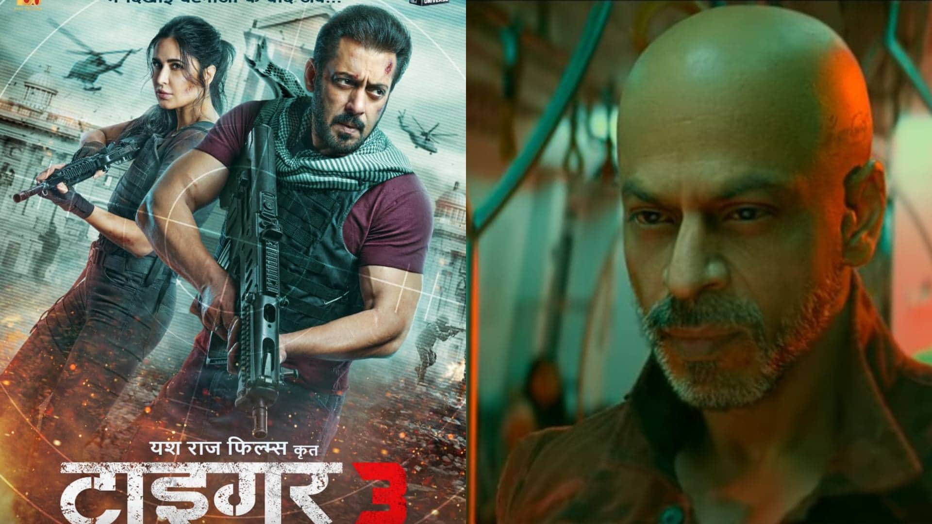Salman Khan starrer tiger 3 fails to beat Gadar 2 on 4th day of box office collection behind jawan pathaan