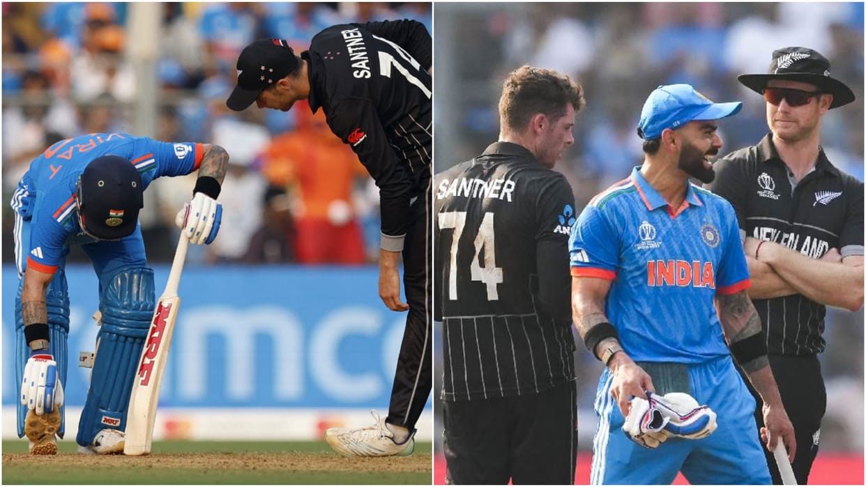 world cup 2023 ind vs nz former australian fast bowler on virat kohli cramp