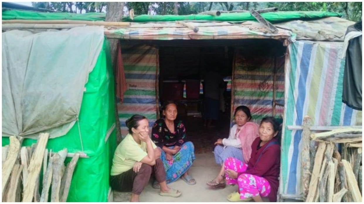 Amid the clashes in Myanmar refugees SAID Want to go back but too scared to do so