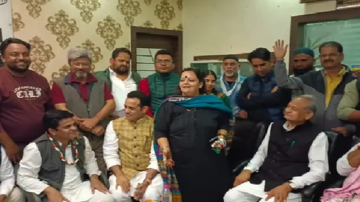 Rajasthan Election 2023: Aam Aadmi Party candidate Pappu Qureshi joins Congress