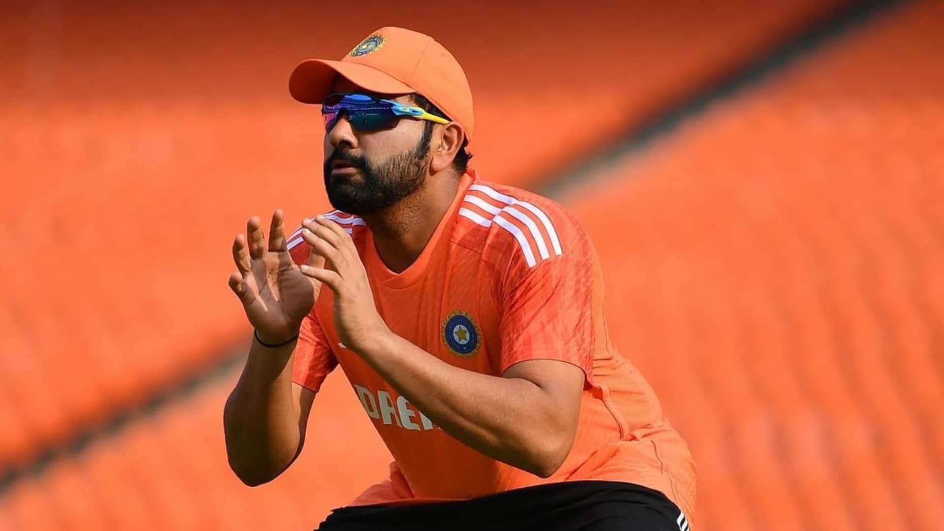 IND vs AUS Final Rohit Sharma inspected Ahmedabad pitch Team India practiced India vs Australia wc 2023
