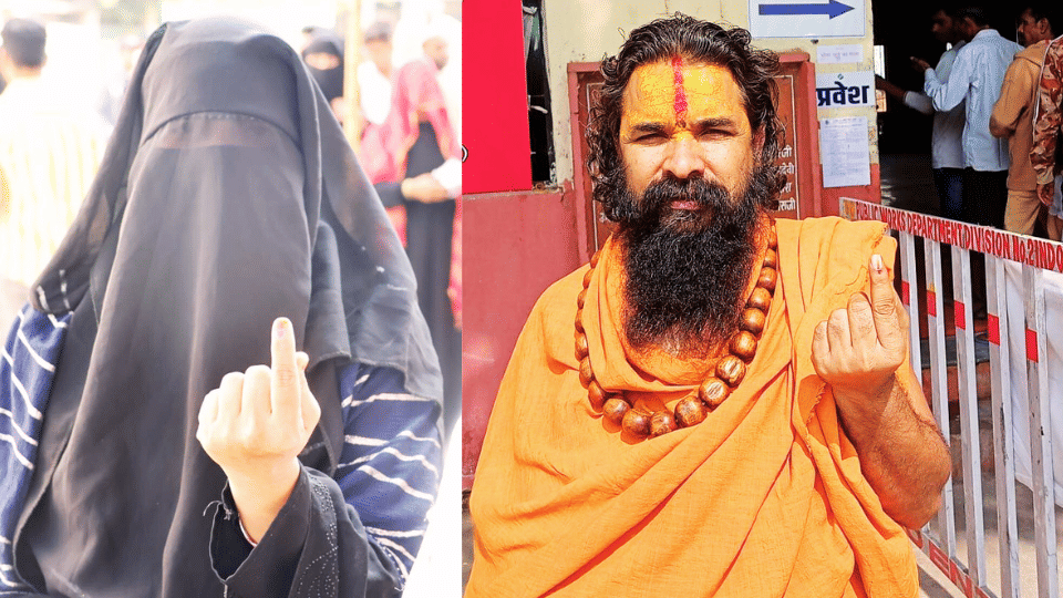 Viral Photo indore election voting best public pics