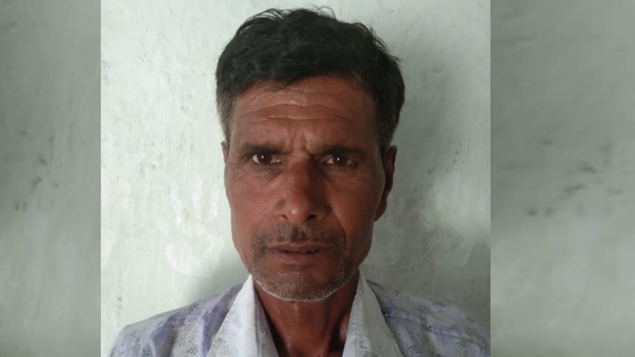 A farmer died in sandana thana kshetra in Sitapur.