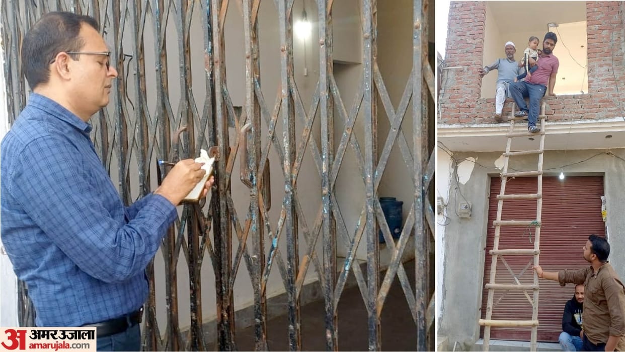 Six month old girl got locked inside when illegal nursing home IN AMROHA