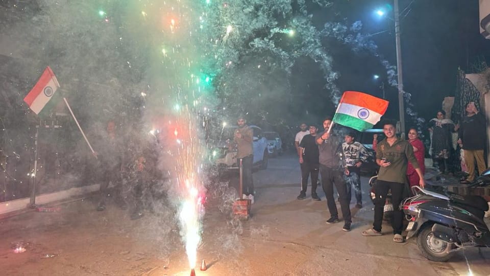 Making noise and bursting crackers in world cup victory celebration will be costly