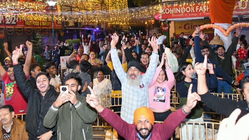Special preparations for World Cup final... match will be shown on big screen in chandigarh