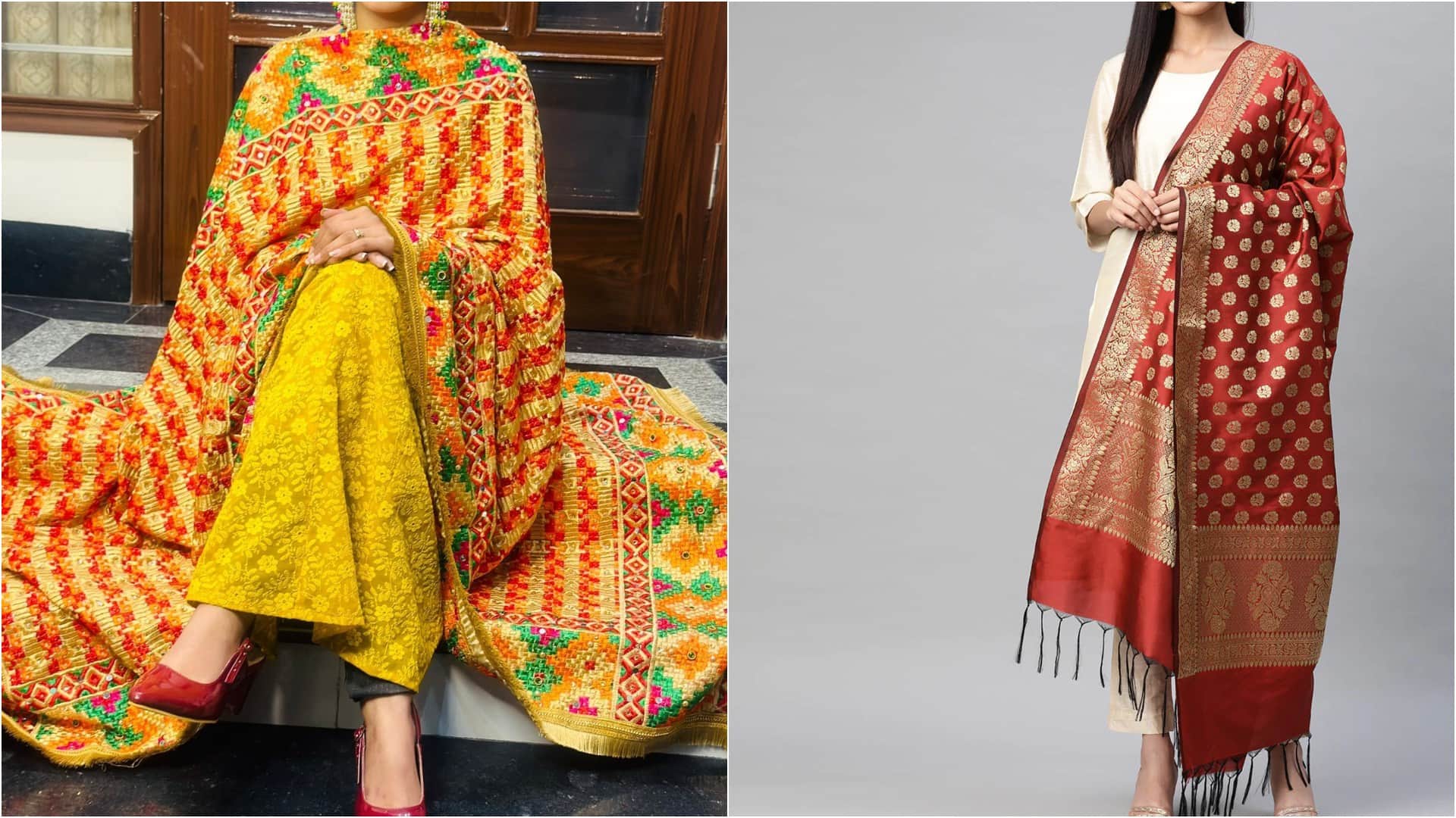Fashion Tips How To Style Different Types Of Dupatta With Kurti Or Suit