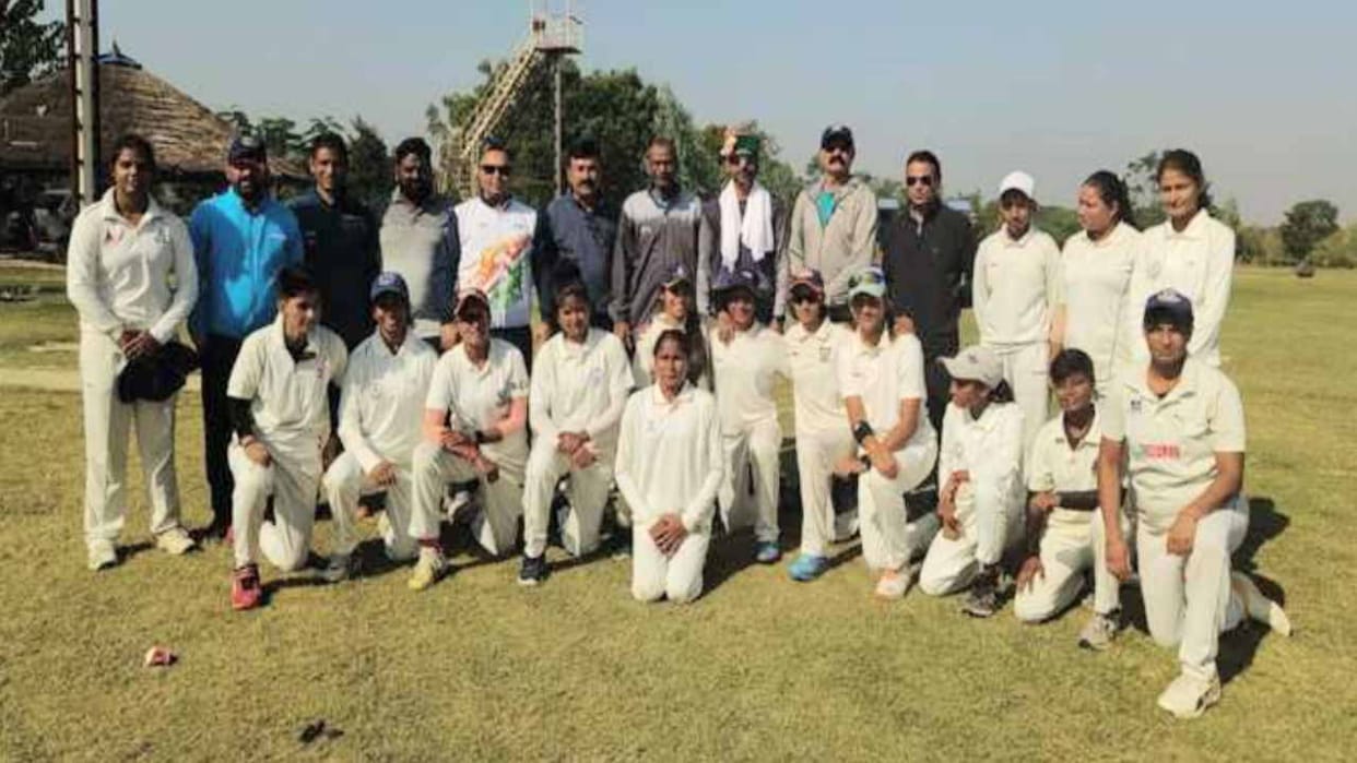 north zone Inter University Women's Cricket Competition: Ayodhya and Delhi women's teams won the matches