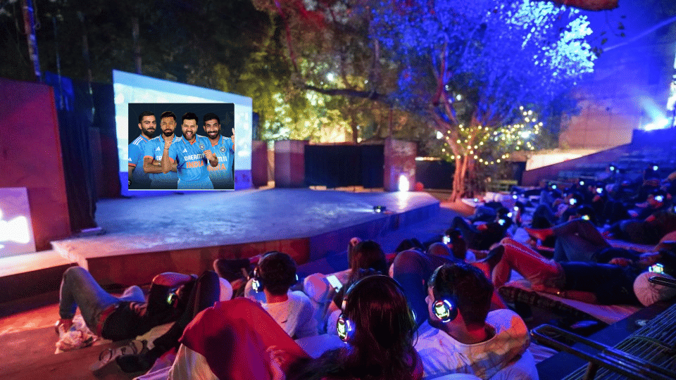 Cricket World Cup final india vs australia match live telecast open theatre screen