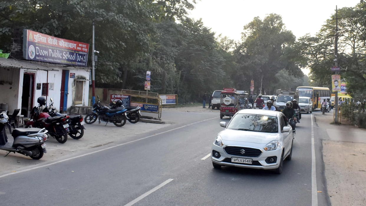 road from Mohaddipur to Asuran Chowk will be made four lane