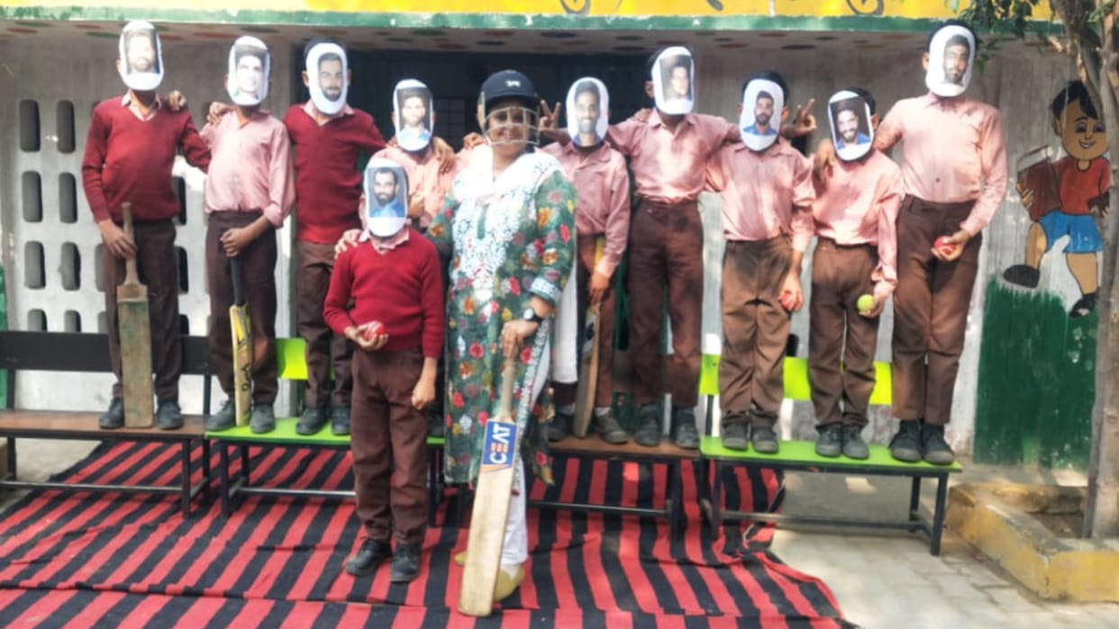 IND vs AUS: Special activity took in Meerut school and prayers were offered for victory of Indian team
