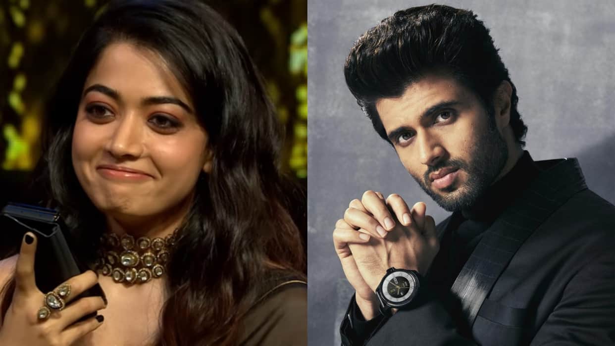 Vijay Deverakonda and Rashmika Mandanna are in UAE for Animal film Actress Birthday Celebration