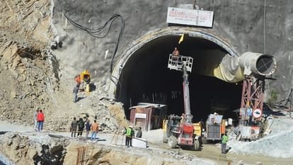 Silkyara Tunnel Accident: company established the temple of Boukhnag deity outside the tunnel.