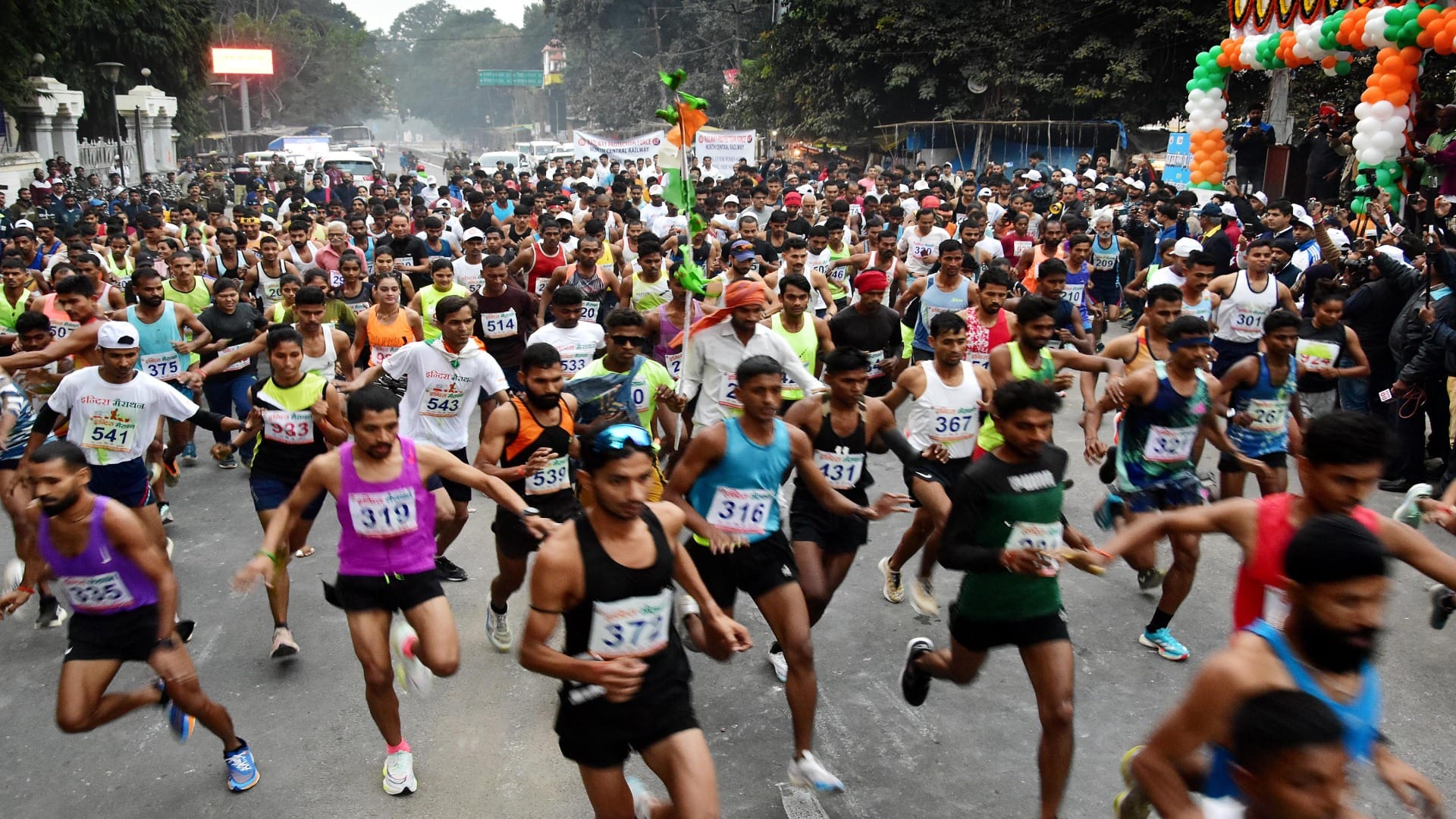 Winners of Indira Marathon Prayagraj 2023 Hindi News Update Today