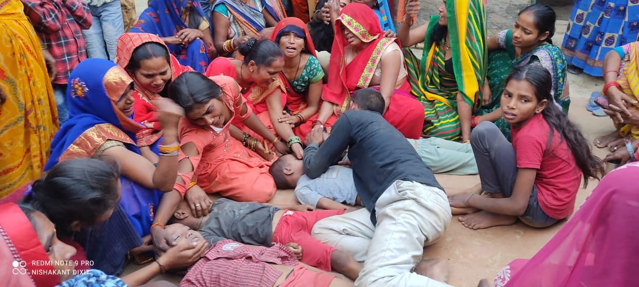 Tragic accident in UP, Four children died due to electric shock, incident happened due to falling of fan