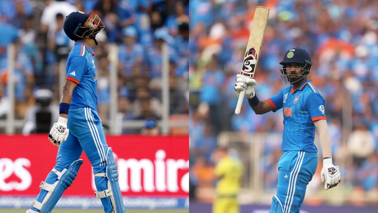 Lokesh rahul scored slowest fifty in ODI WC 2023, made unwanted record with single four in inning