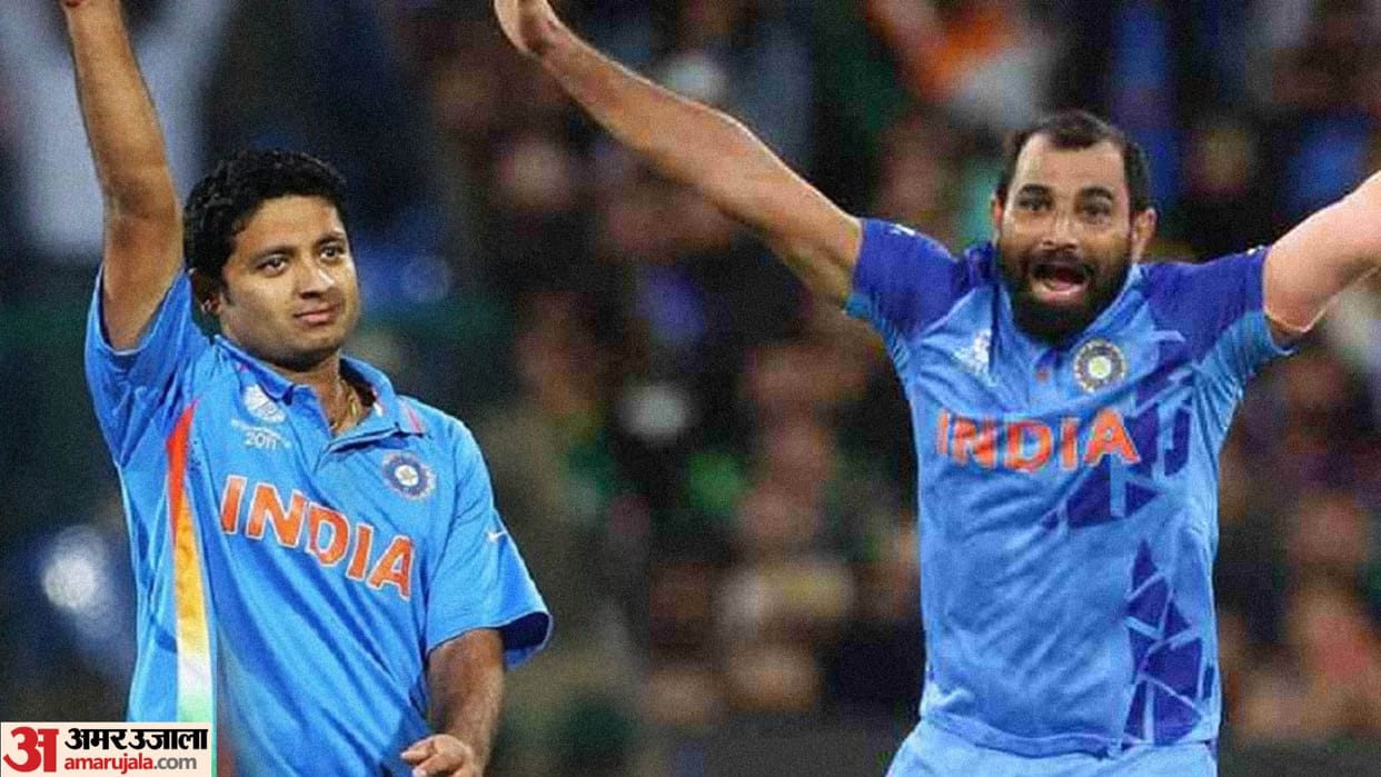 India vs Australia world cup 2023 final Piyush Chawla in 2011...now Shami member of Indian team