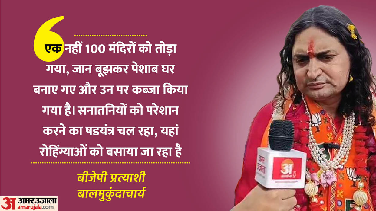 Rajasthan Election 2023 Interview of BJP candidate from Hawamahal assembly seat Balmukundacharya with Amar Uja