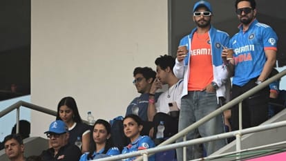 IND vs AUS World Cup Final Bollywood Celebs came to enjoy the final at Narendra Modi Stadium