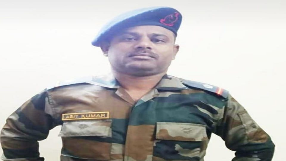 Army soldier dies in road accident in Jammu