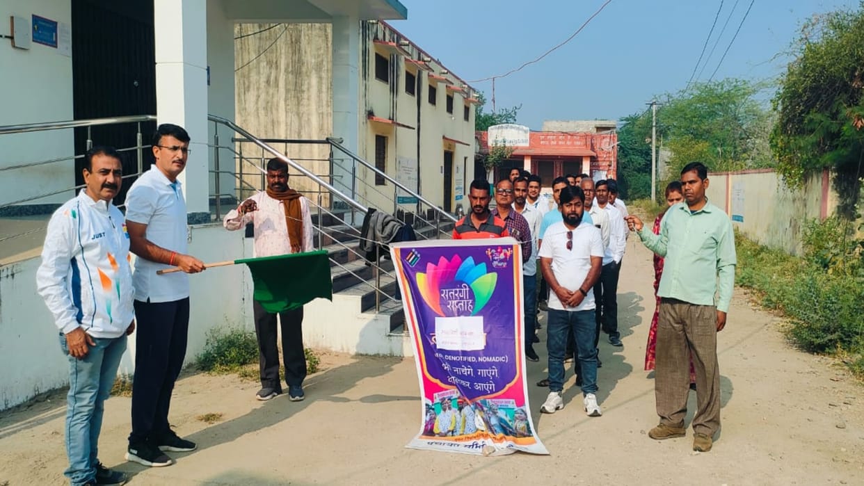 Sirohi News Raised awareness for voting by taking out marathon rally
