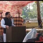 ग्रामीणों को संबोधित करते सांसद वरुण गांधी