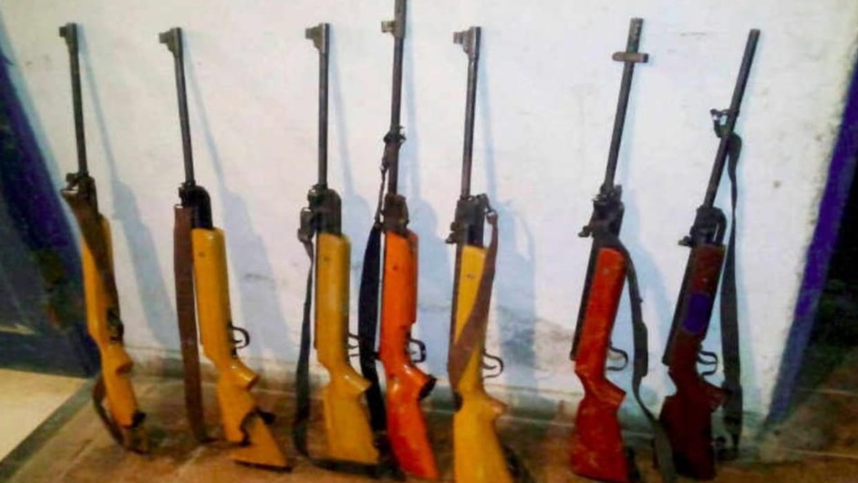 Licensed weapons deposited in police stations will be available after election results