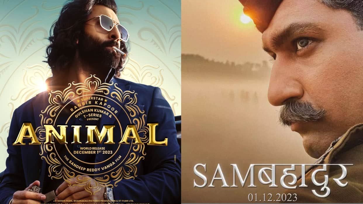 Preparations are on in full swing in Bollywood for second biggest clash on box office Animal vs Sam Bahadur