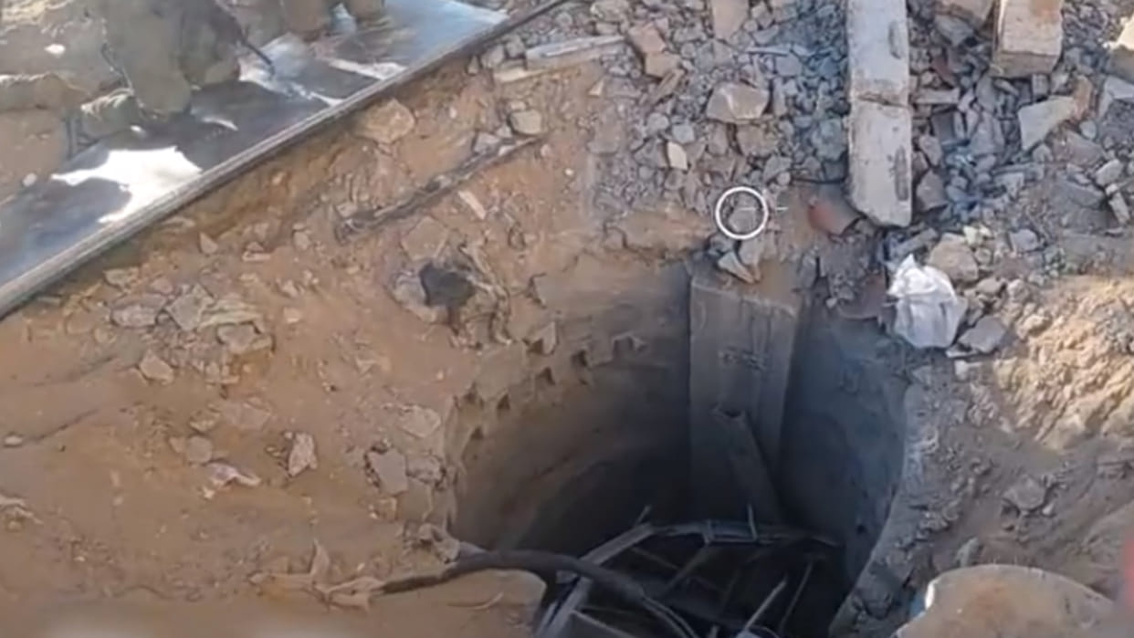 Israeli Army released video showing 55 meter long tunnel under Shifa Hospital