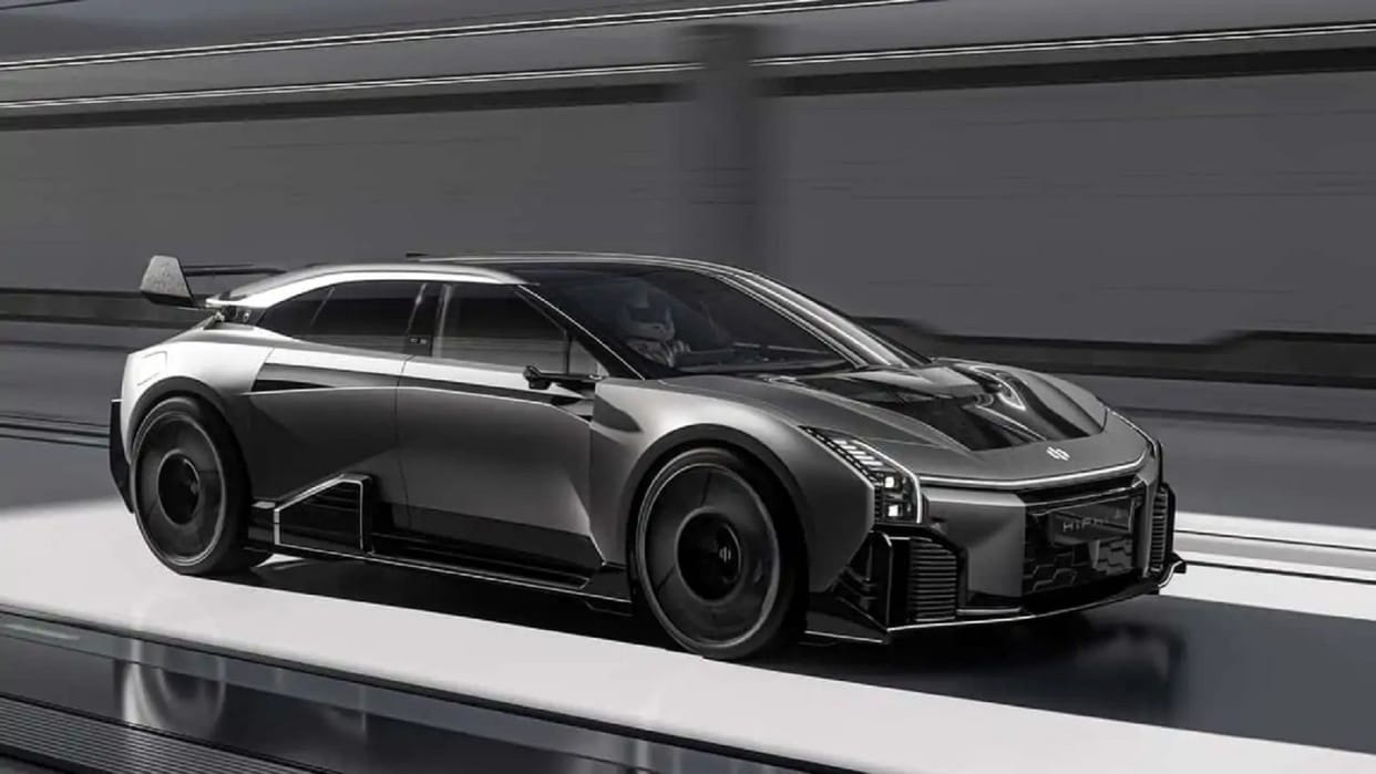 Electric Sedan HiPhi A claims 300 kmph top speed, 1270 bhp peak power electric cars electric vehicles