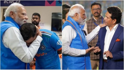 IND vs AUS: Prime Minister Narendra Modi met Indian players after defeat against Australia in final, WC 2023