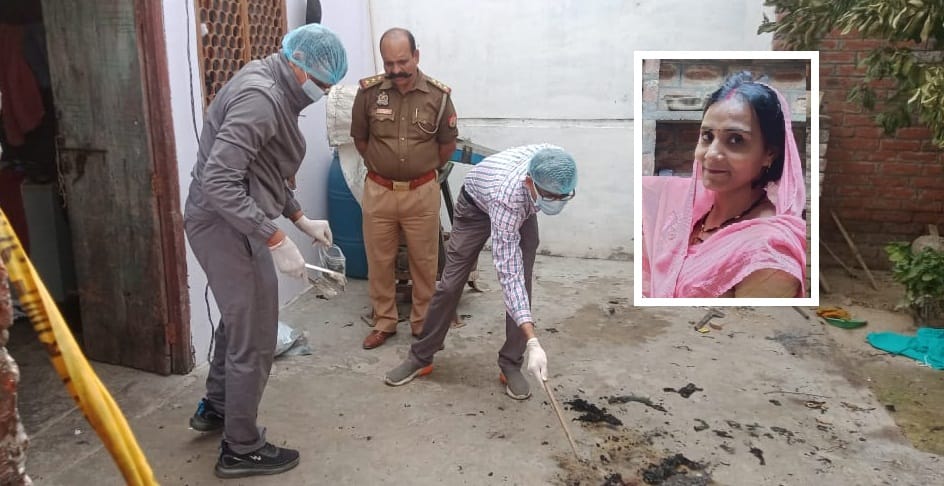 Married woman burnt to death under suspicious circumstances in Etawah, mothers side says murder has taken plac