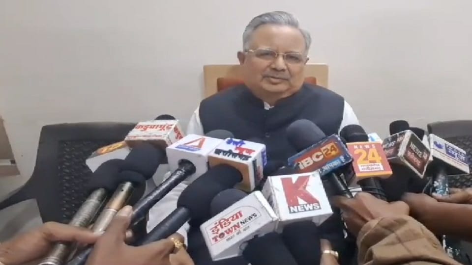Raman Singh claimed to form the government in Rajnandgaon