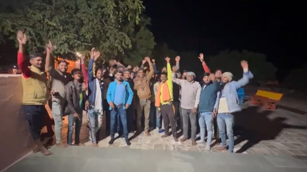 Slogans raised against BJP candidate Suresh Singh Rawat from Pushkar
