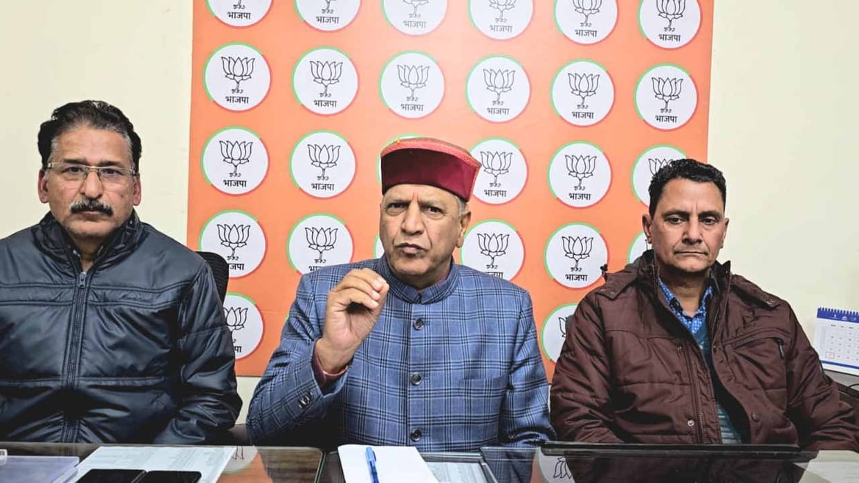 Rajiv Bindal said - Vikas Bharat Sankalp Yatra will start in entire Himachal from 25th November.
