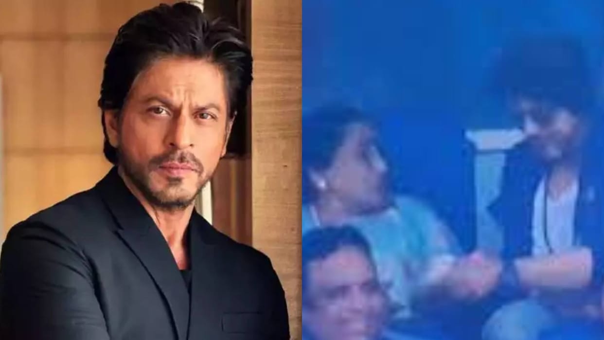 IND Vs AUS 2023 Shahrukh khan Wins fans heart over After He Helps Asha Bhosle With Her Cup in viral video