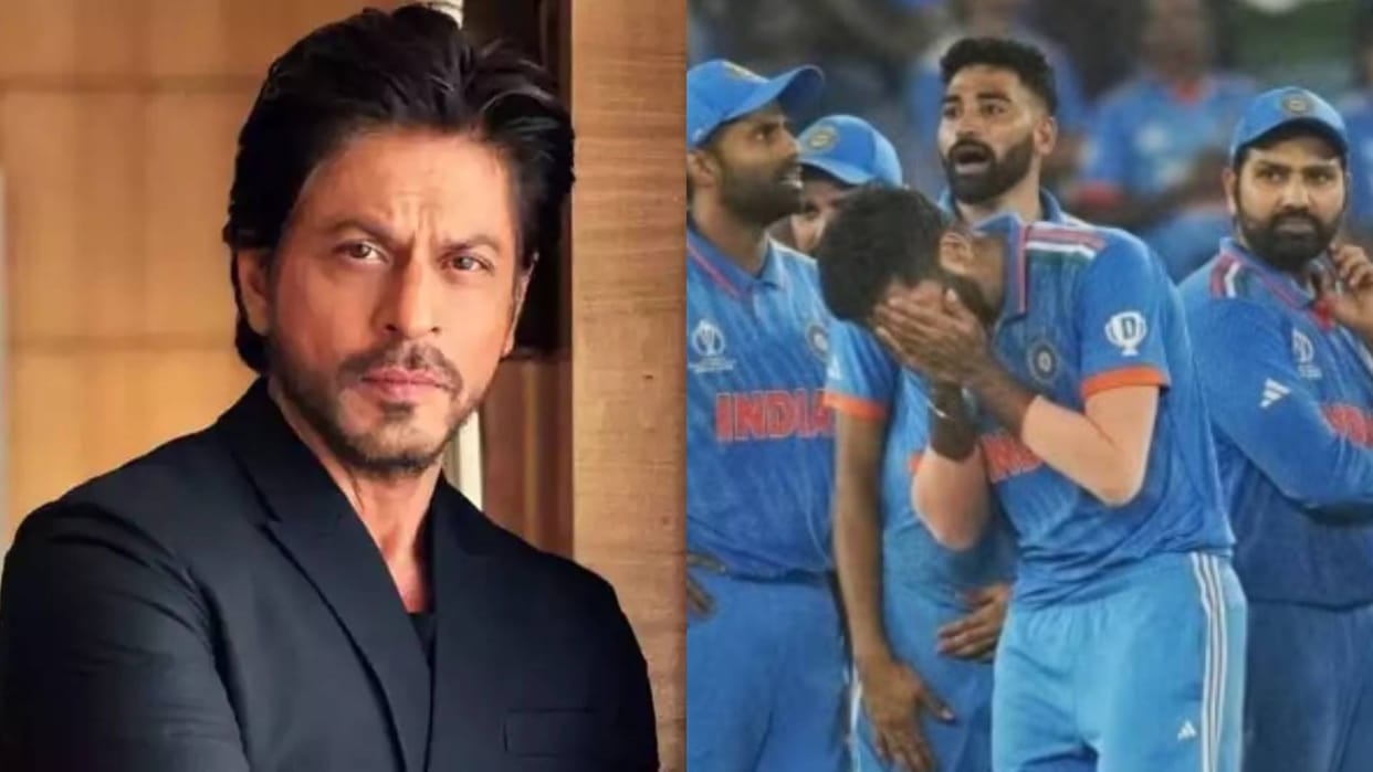 Dunki actor shahrukh khan wrote a note after India team defeat in the World Cup 2023 final match