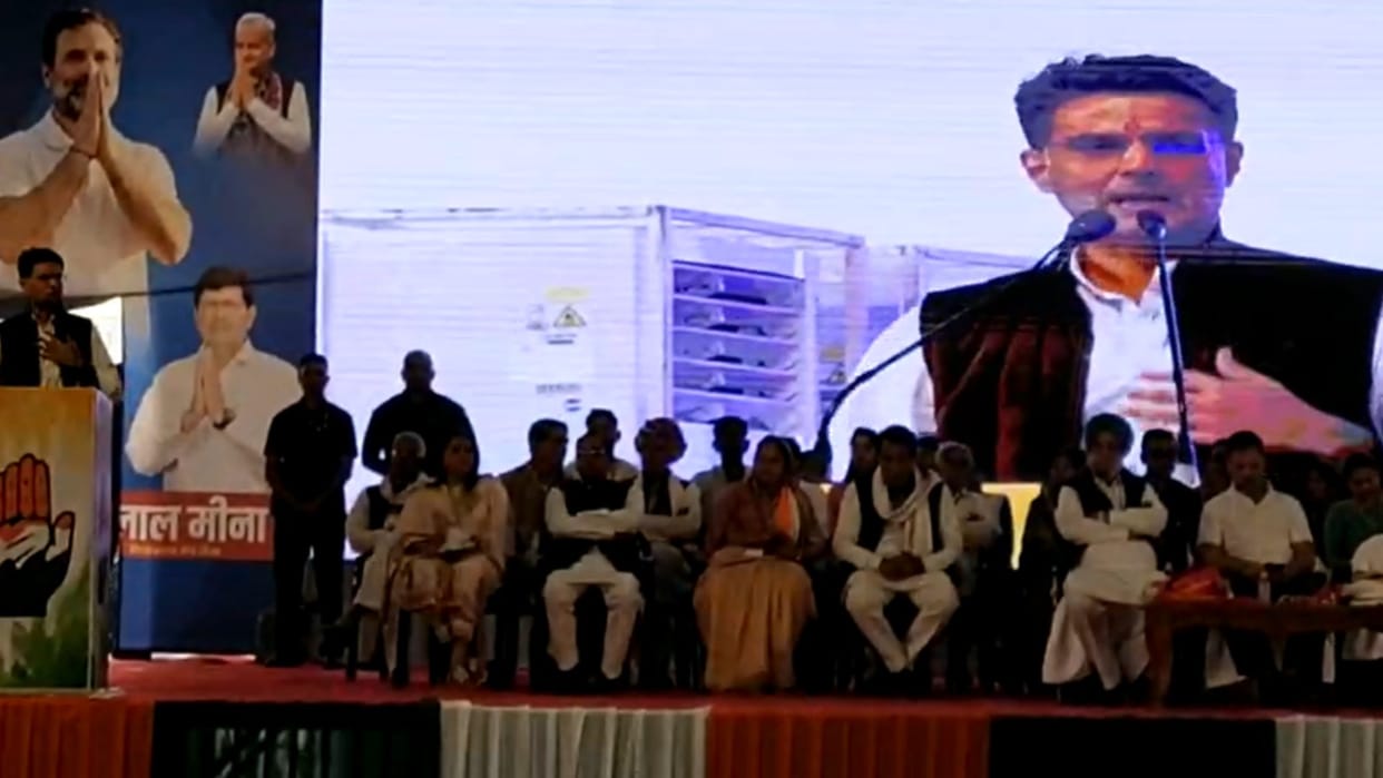 Rajasthan Election 2023: Rahul Gandhi fiercely targets BJP and PM Modi in Dausa
