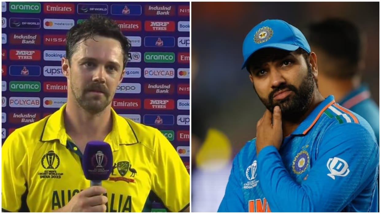 IND vs AUS World Cup Final travis head calls rohit sharma an unluckiest man