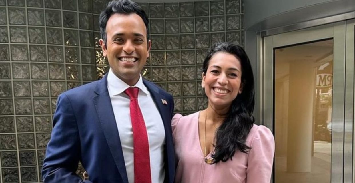 USA vivek ramaswamy wife apoorva reveals how they met