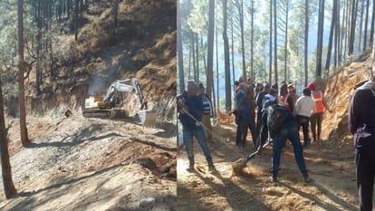 Uttarkashi Tunnel Collapse First success after nine days Six inch pipe passed through tunnel food items will b