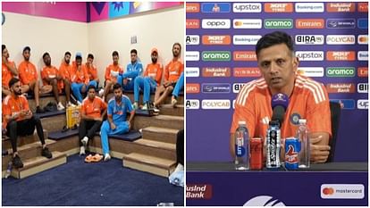 IND vs AUS: ड्रेसिंग रूम में अपने आसूंओं को नहीं छिपा पाए खिलाड़ी, कोच राहुल द्रविड़ ने बताई दास्तां IND vs AUS World Cup Final team india breaks down in dressing room coach rahul dravid told in press conference