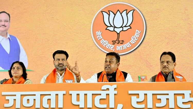 Rajasthan Elections 2023: BJP spokesperson Sambit Patra called Sonia Gandhi to Rajasthan